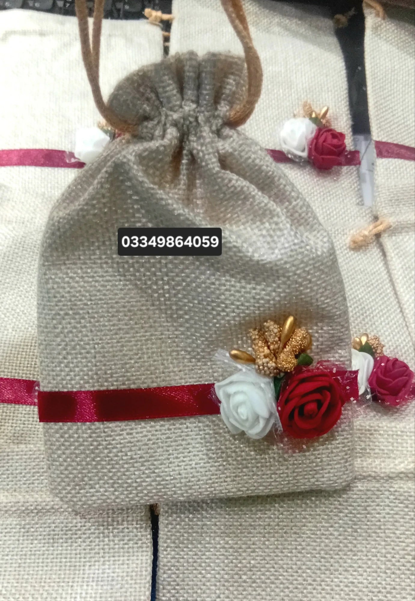 Jute pouch 007