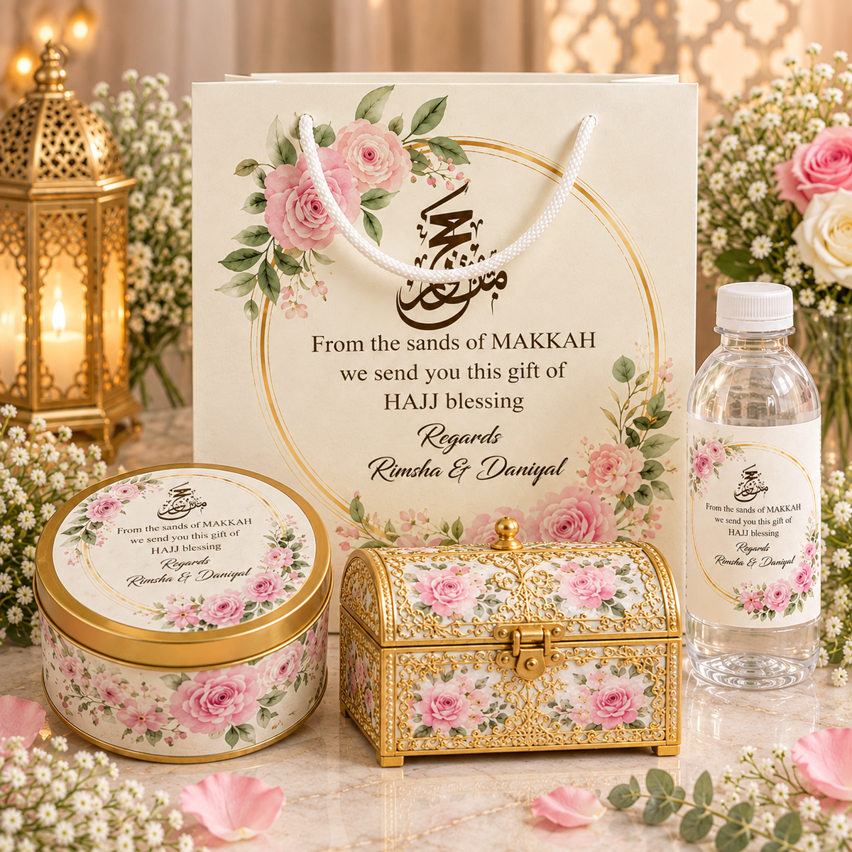 Tijori box for Dates and tasbeeh